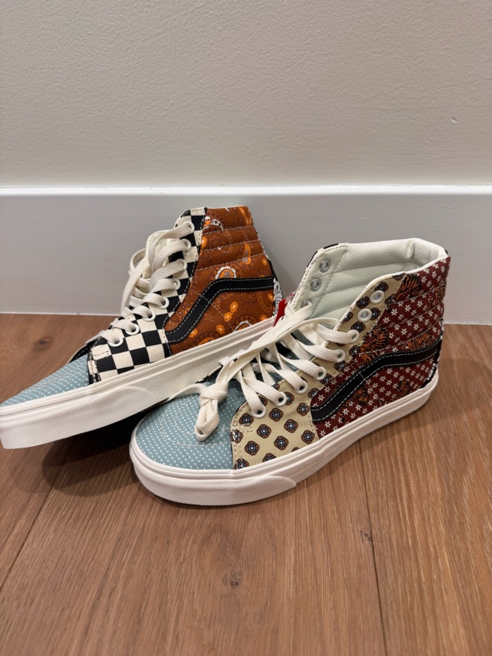 Vans Sk8-Hi "Tiger Patchwork"